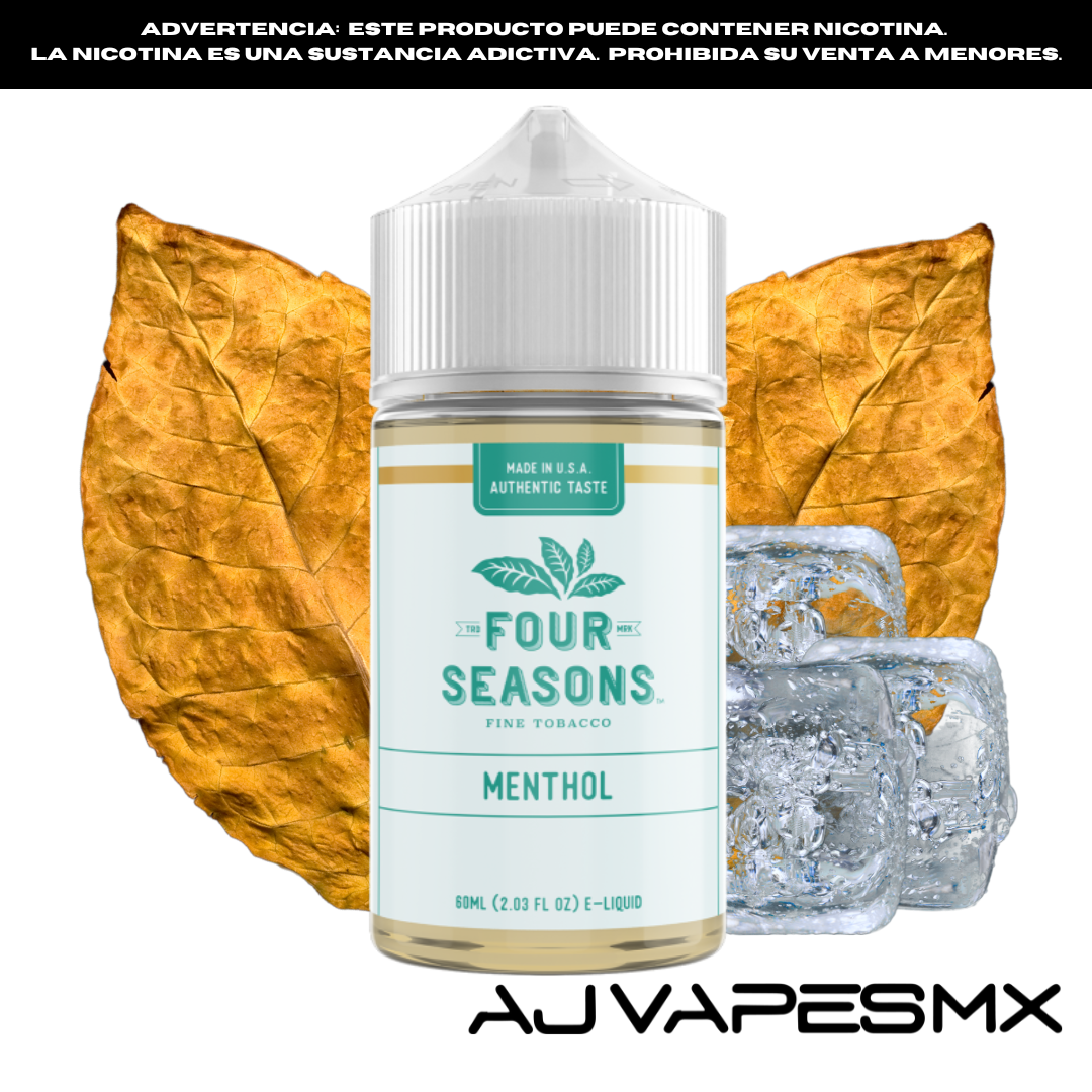 Menthol Tobacco 60ml | FOUR SEASONS
