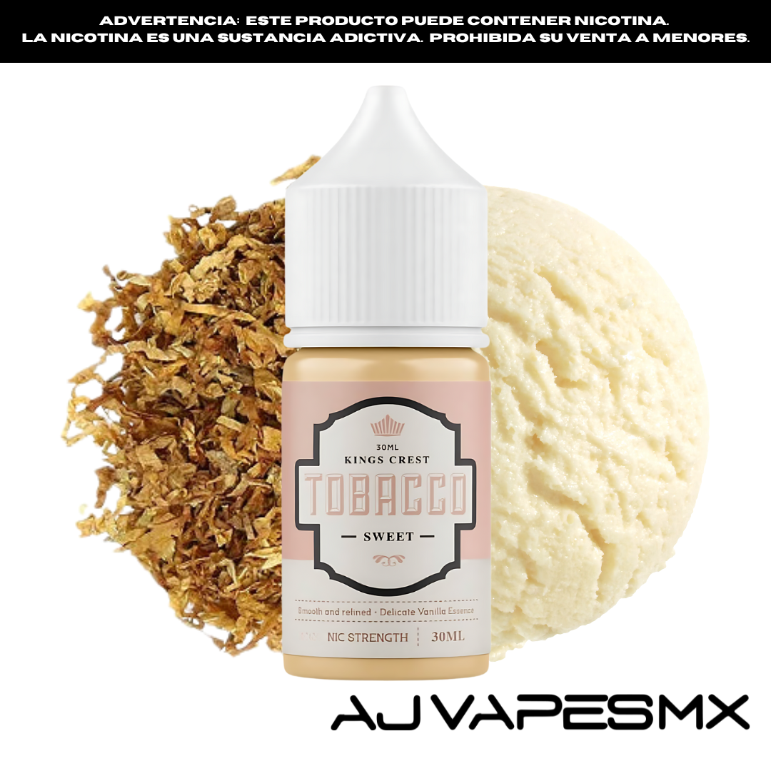 Tobacco Sweet 30ml NicSalt | KINGS CREST