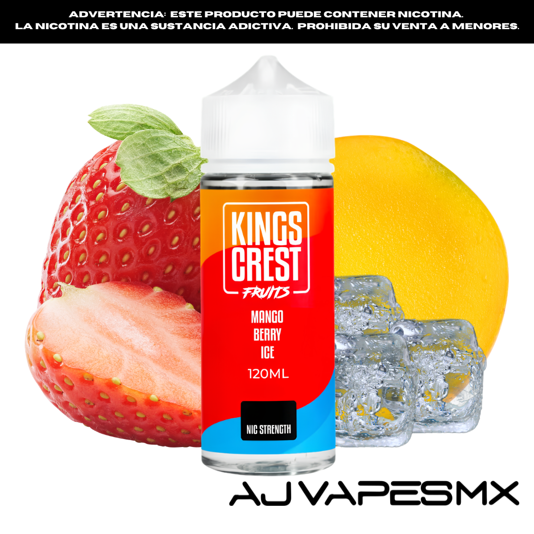 Mango Berry Ice 120ml | KINGS CREST FRUITS