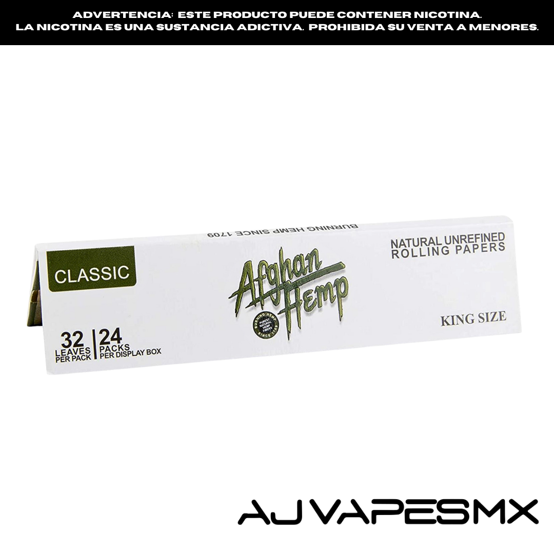 Rolling Paper King Size | AFGHAN HEMP