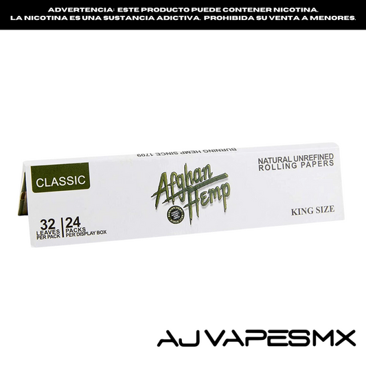 Rolling Paper King Size | AFGHAN HEMP