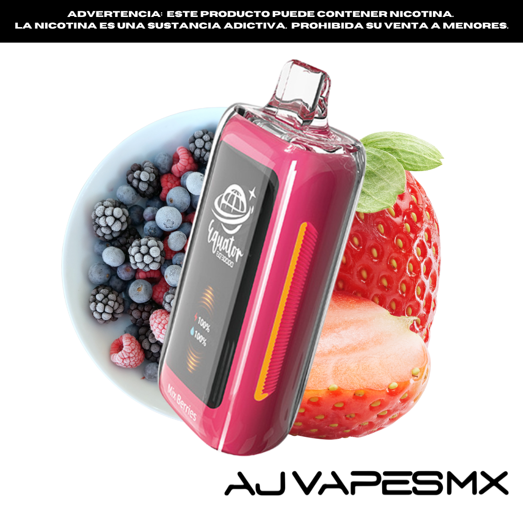 Equator EQ Triple Tank Disposable 30,000 Puffs | EQUATOR