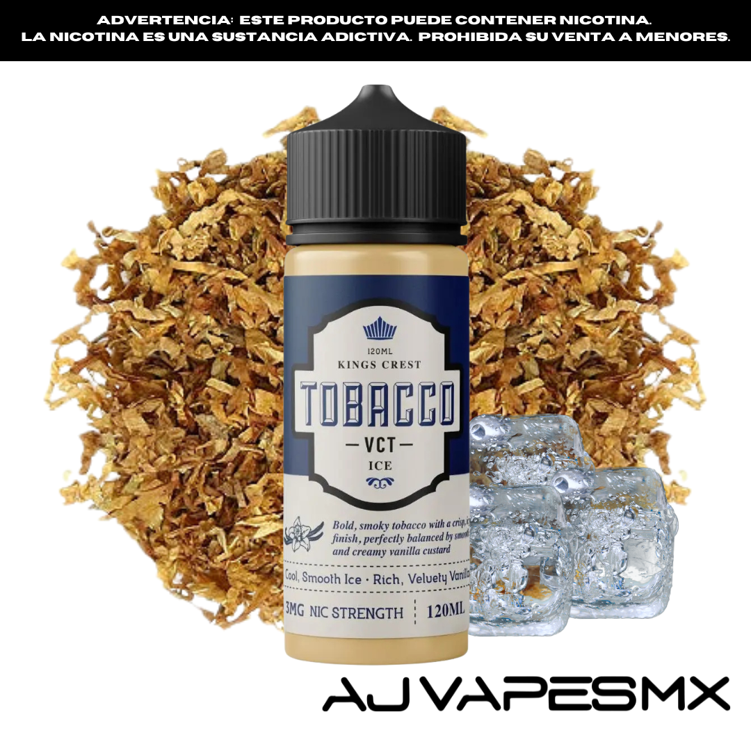 Tobacco Ice 120ml | KINGS CREST