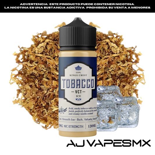 Tobacco Ice 120ml | KINGS CREST
