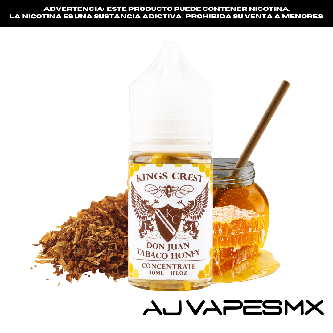 Don Juan Tabaco Honey 30ml NicSalt | KINGS CREST