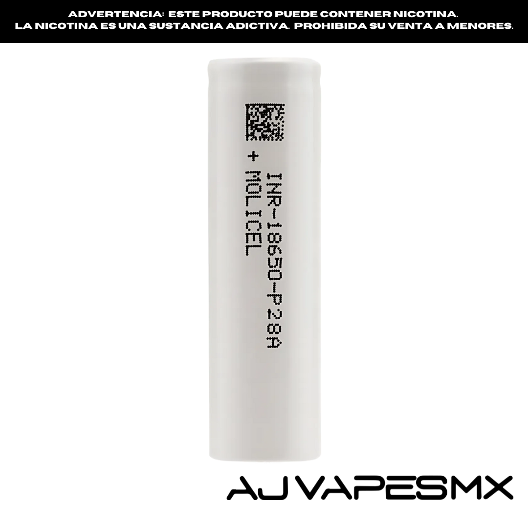 Bateria P28A 18650 | MOLICEL