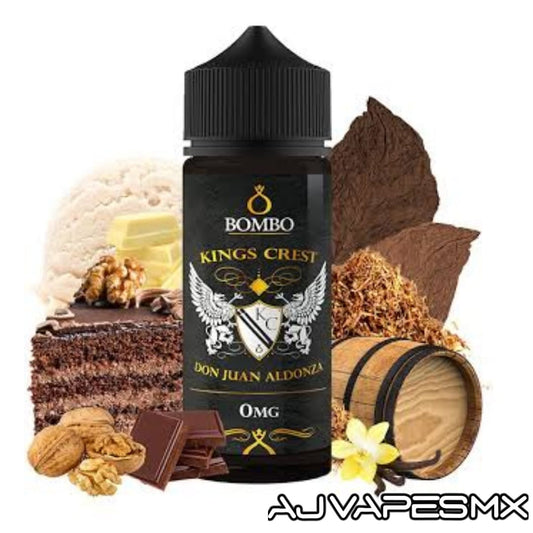 Don Juan Aldonza 120ml | KINGS CREST - AJ Vapes Mx - 3mg